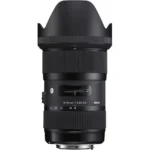 Sigma 18-35mm 1.8  DC Art Lens for Crop cameras